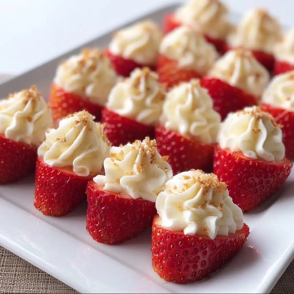 Deviled Strawberries Recipe