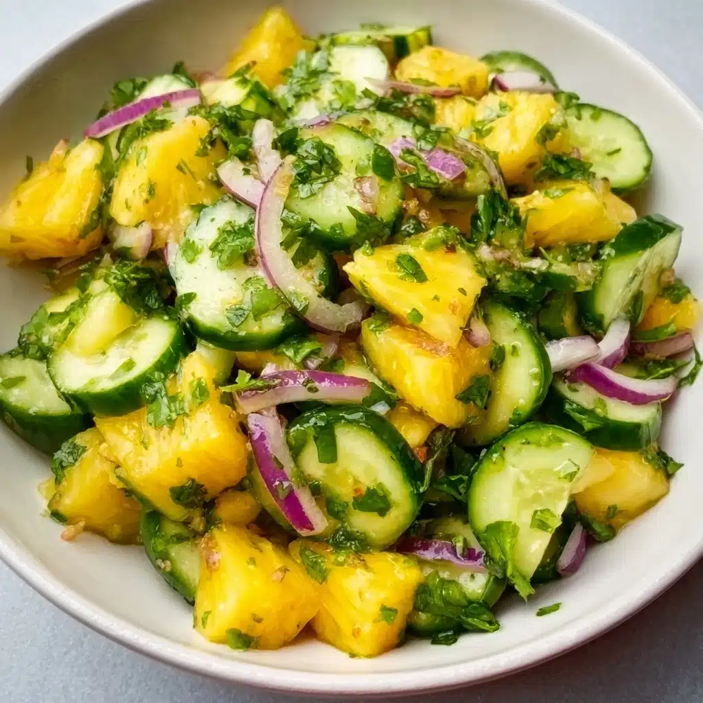 Pineapple Cucumber Salad Recipe - Recipe Image