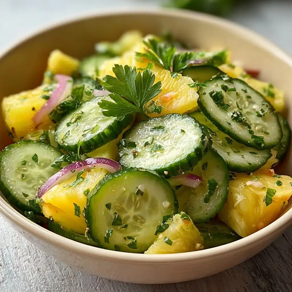 Pineapple Cucumber Salad Recipe