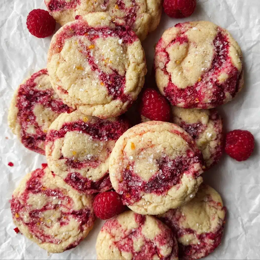 Lemon Raspberry Cookies Recipe - Recipe Image
