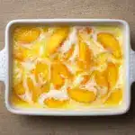 Super Easy Peach Cobbler Recipe