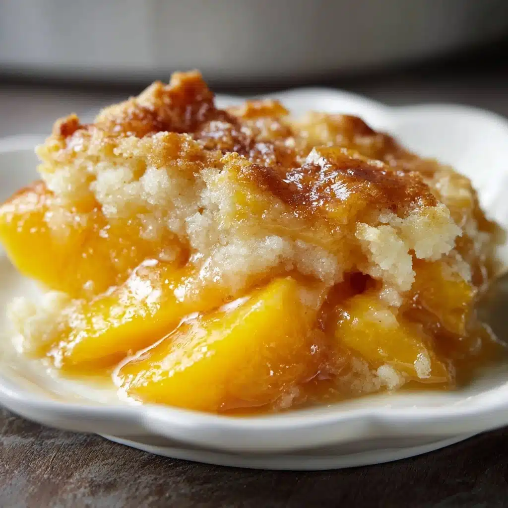 Super Easy Peach Cobbler Recipe - Recipe Image
