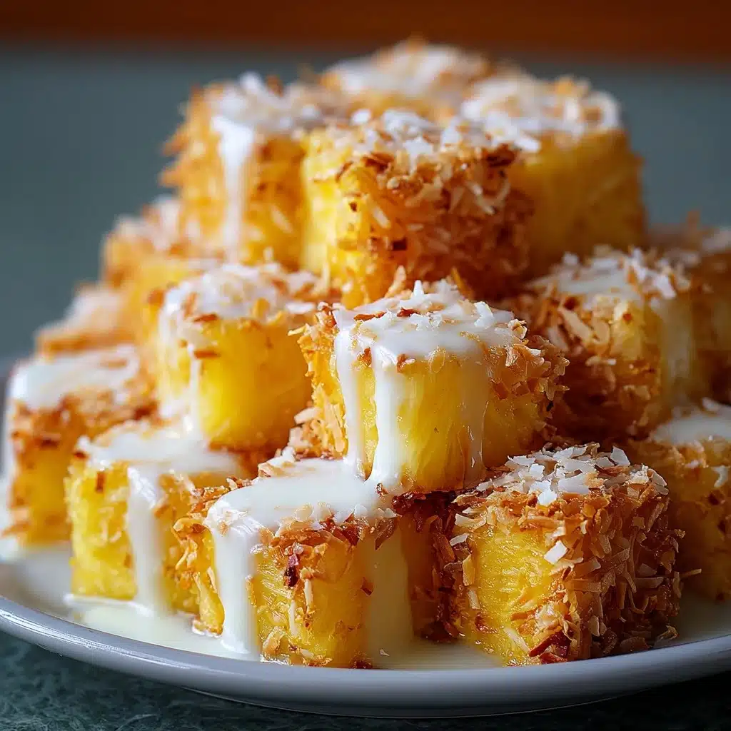 Coconut Pineapple Bites Recipe - Recipe Image