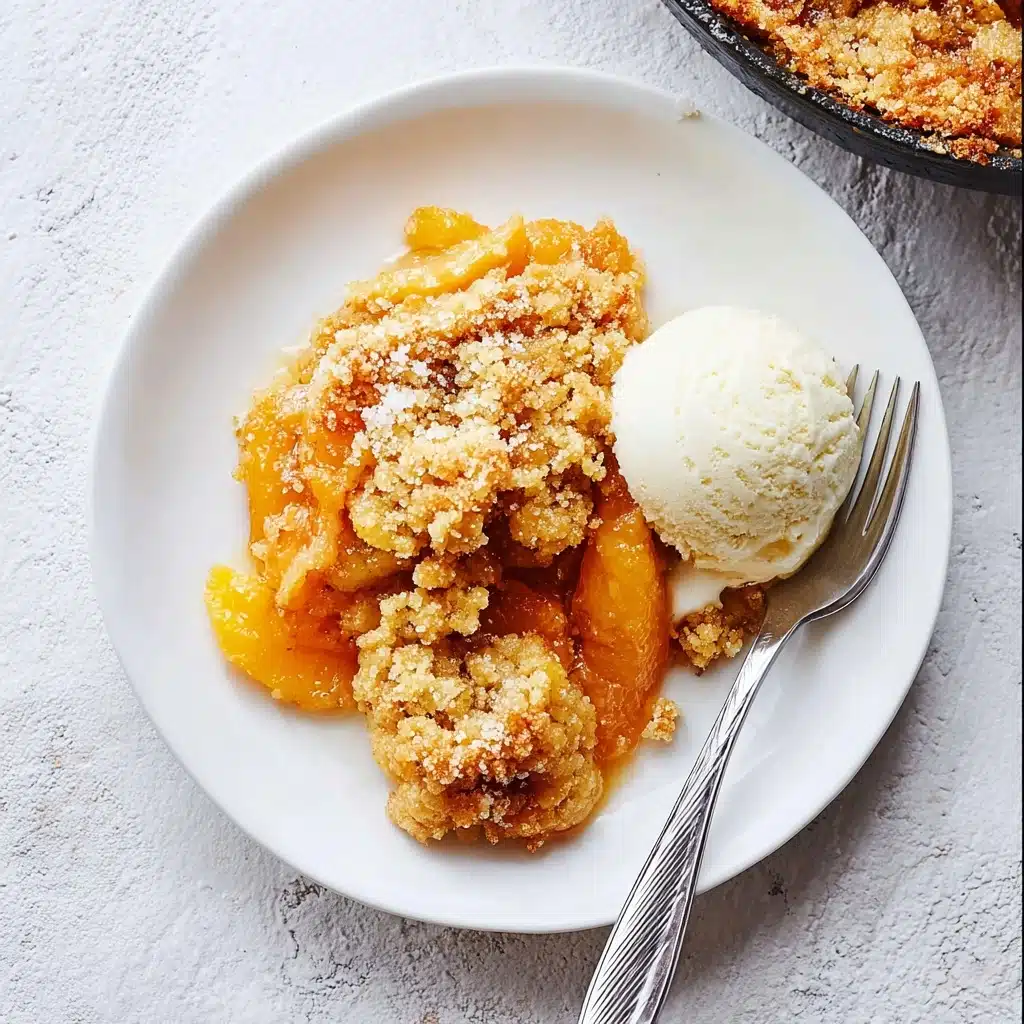 Bourbon Peach Cobbler Recipe - Recipe Image