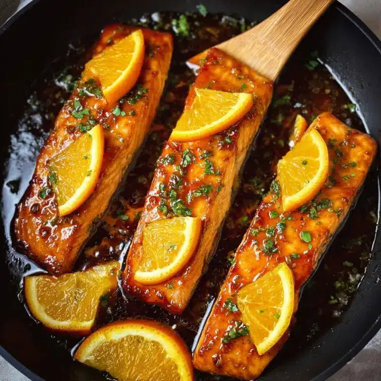 Orange Glazed Salmon Recipe