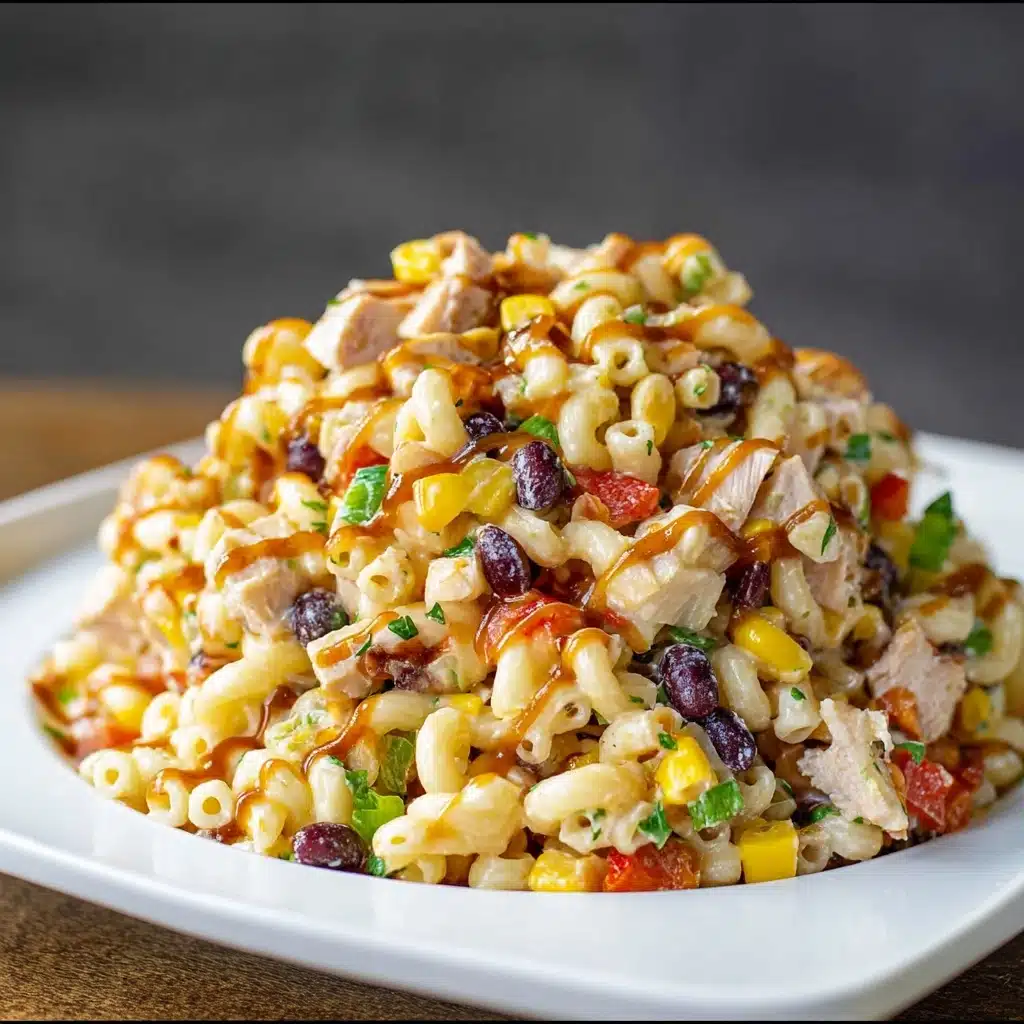 BBQ Chicken Pasta Salad Recipe
