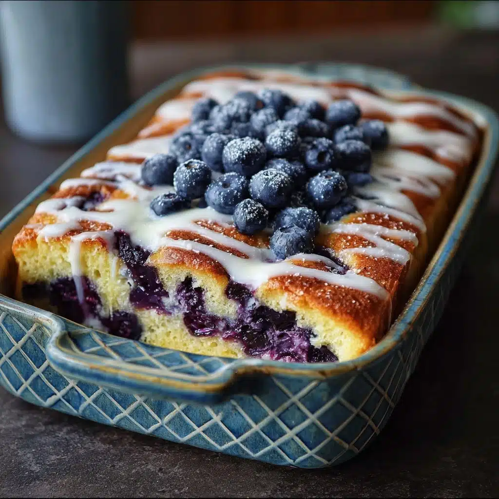Blueberry Buttermilk Pancake Casserole Recipe