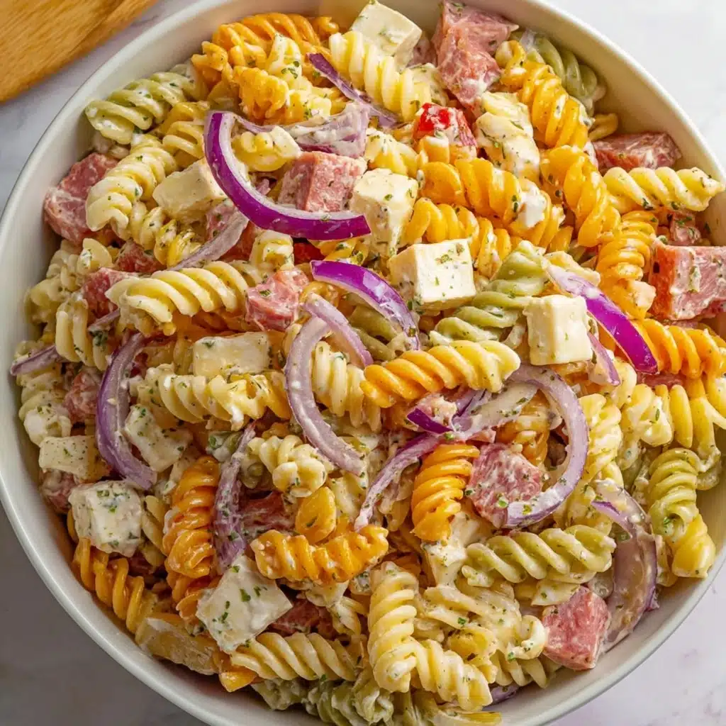 Grinder Pasta Salad Recipe - Recipe Image