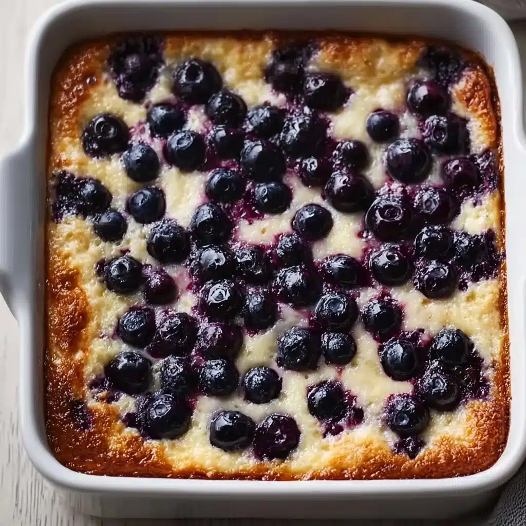 Blueberry Cottage Cheese Breakfast Bake Recipe - Recipe Image