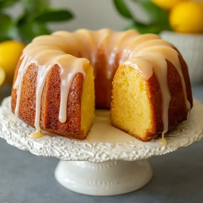 A Lemon Cake To Die For Recipe