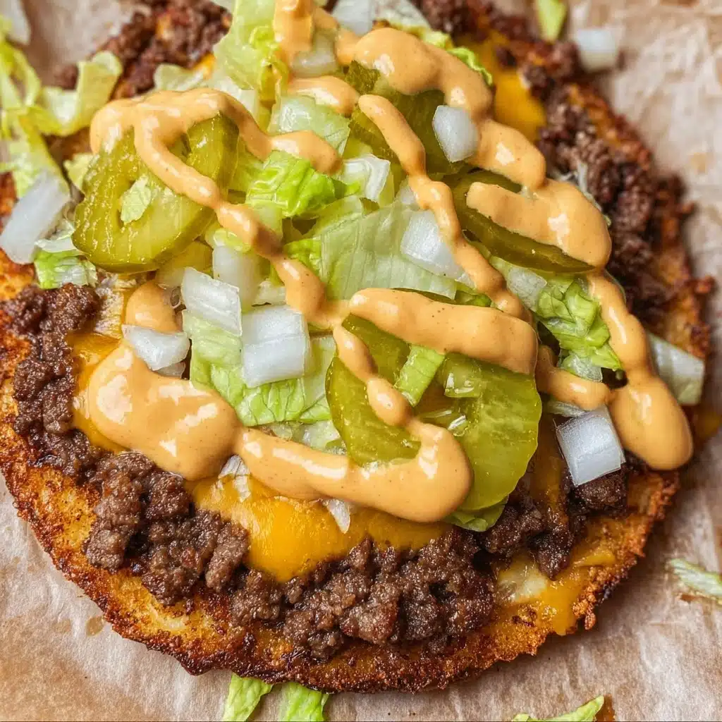 Smash Burger Tacos Recipe - Recipe Image
