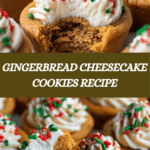 Gingerbread Cheesecake Cookies Recipe
