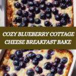 Blueberry Cottage Cheese Breakfast Bake Recipe