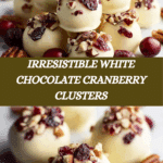 White Chocolate Cranberry Pecan Clusters Recipe