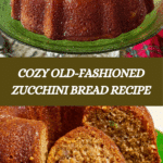 Old Fashioned Zucchini Bread Recipe
