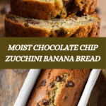 Chocolate Chip Zucchini Banana Bread Recipe