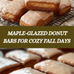 Maple Donut Bars Recipe