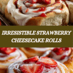 Strawberry Cheesecake Cinnabon Rolls Recipe
