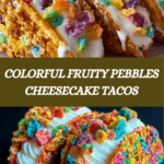 Fruity Pebbles Cheesecake Tacos Recipe