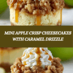 Apple Crisp Mini Cheesecakes Recipe