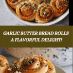 Garlic Bread Rolls Recipe