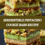Pistachio Dream Cookie Bars Recipe