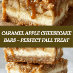 Caramel Apple Cheesecake Bars Recipe