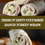 Cucumber Ranch Turkey Tortilla Wrap Recipe