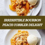 Bourbon Peach Cobbler Recipe