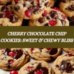 maraschino Cherry Chocolate Chip Cookies Recipe