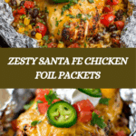 Santa Fe Chicken Foil Packets Recipe
