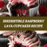 Raspberry Chocolate Lava Cupcakes Recipe