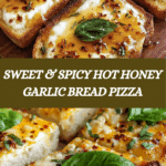 Hot Honey Garlic Bread Pizza Recipe