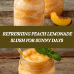 Peach Lemonade Slush Recipe