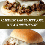 Cheesesteak Style Sloppy Joes Recipe