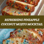 Refreshing Pineapple Coconut Mojito Mocktail Recipe