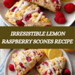 Lemon Raspberry Scones Recipe