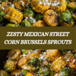 Top with Crema: Once the Brussels sprouts are roasted, drizzle the crema generously over the sprouts Recipe