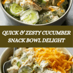 Cucumber Snack Bowl Recipe