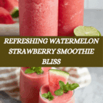 Watermelon Smoothie Recipe