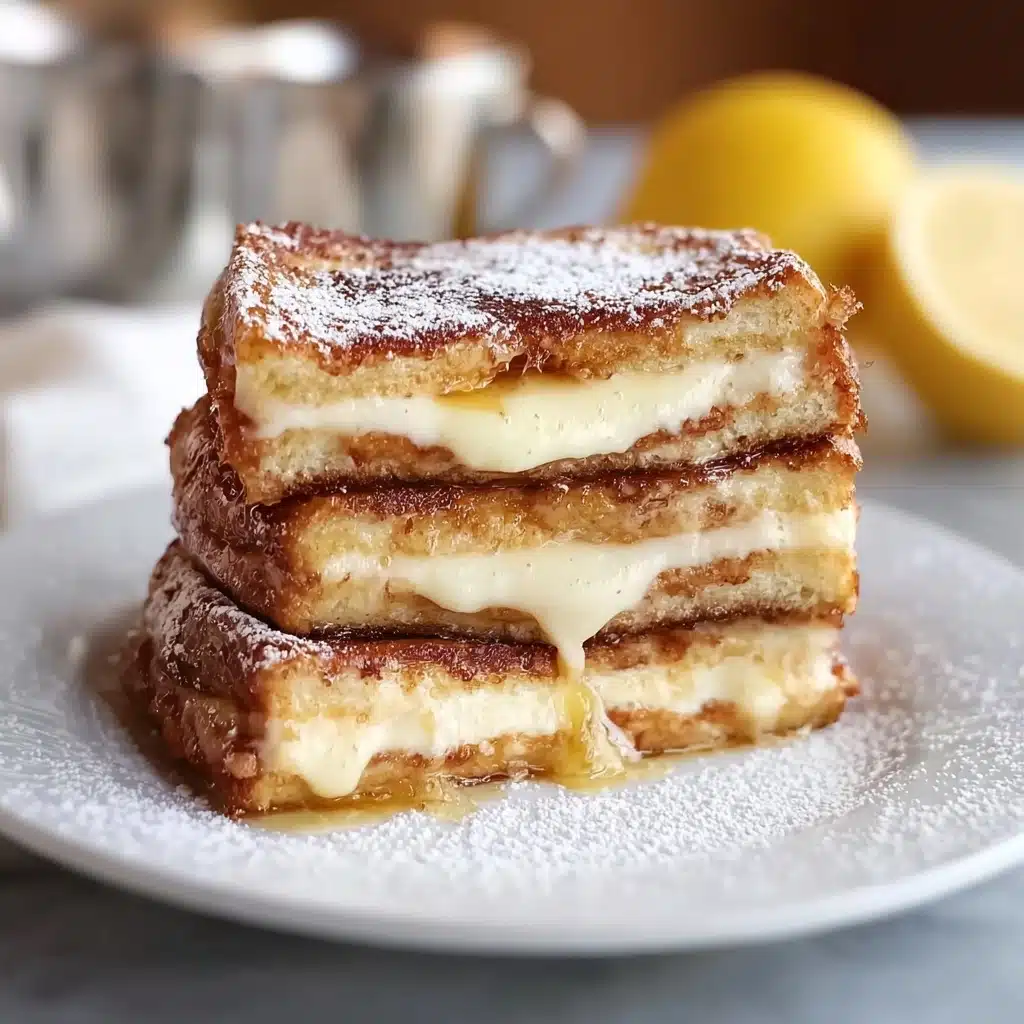 Churro Stuffed French Toast with Cinnamon Sugar Recipe - Recipe Image