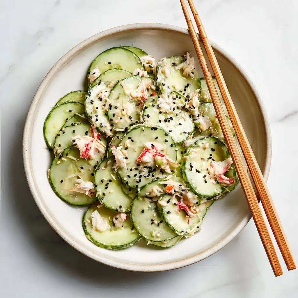 California Roll Cucumber Salad Recipe - Recipe Image