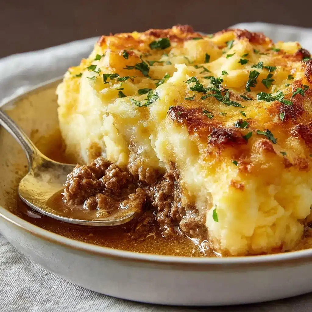 Cheddar Bay Ground Beef Cobbler – Comfort Food Delight Recipe - Recipe Image