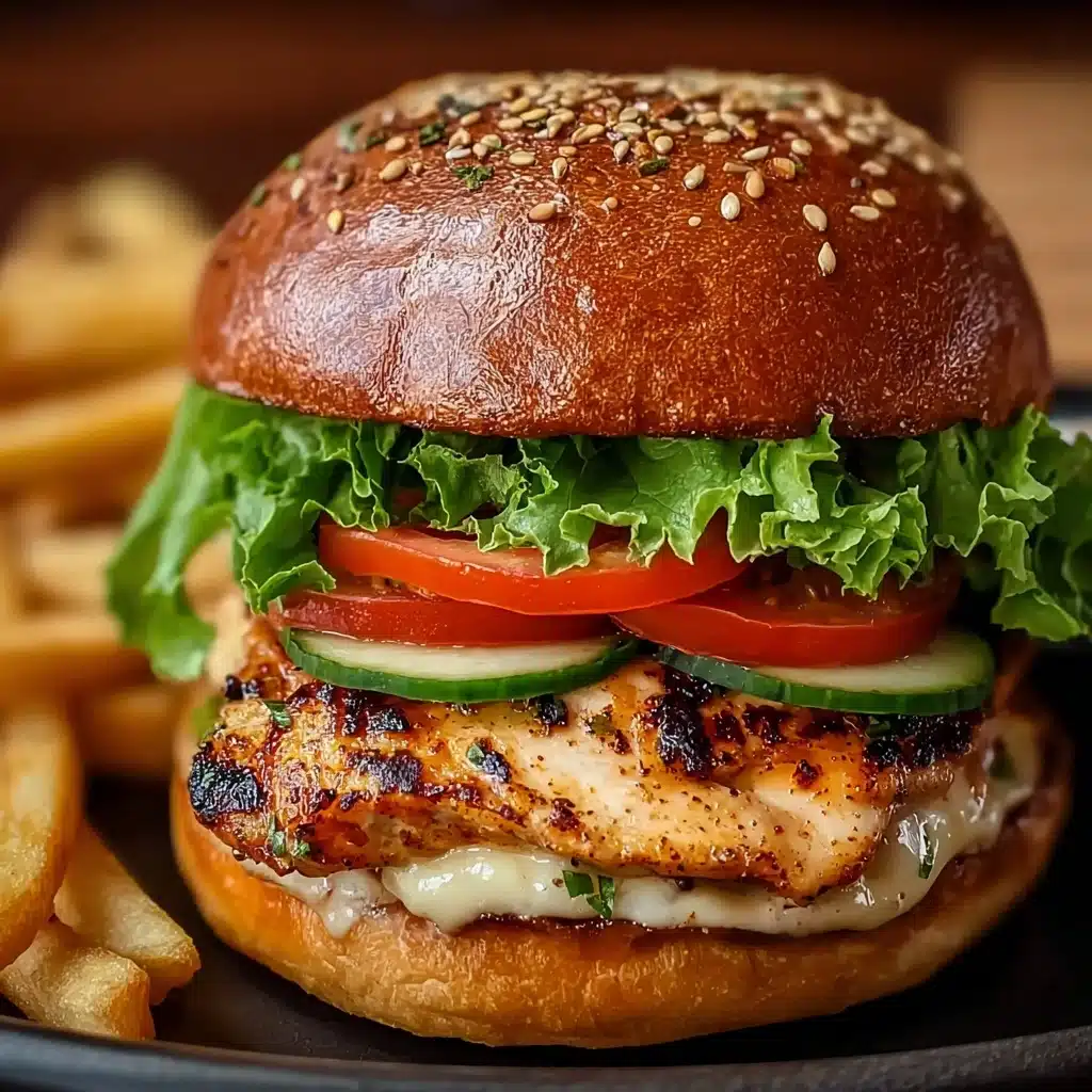 Spicy Chipotle Chicken Burger Recipe - Recipe Image