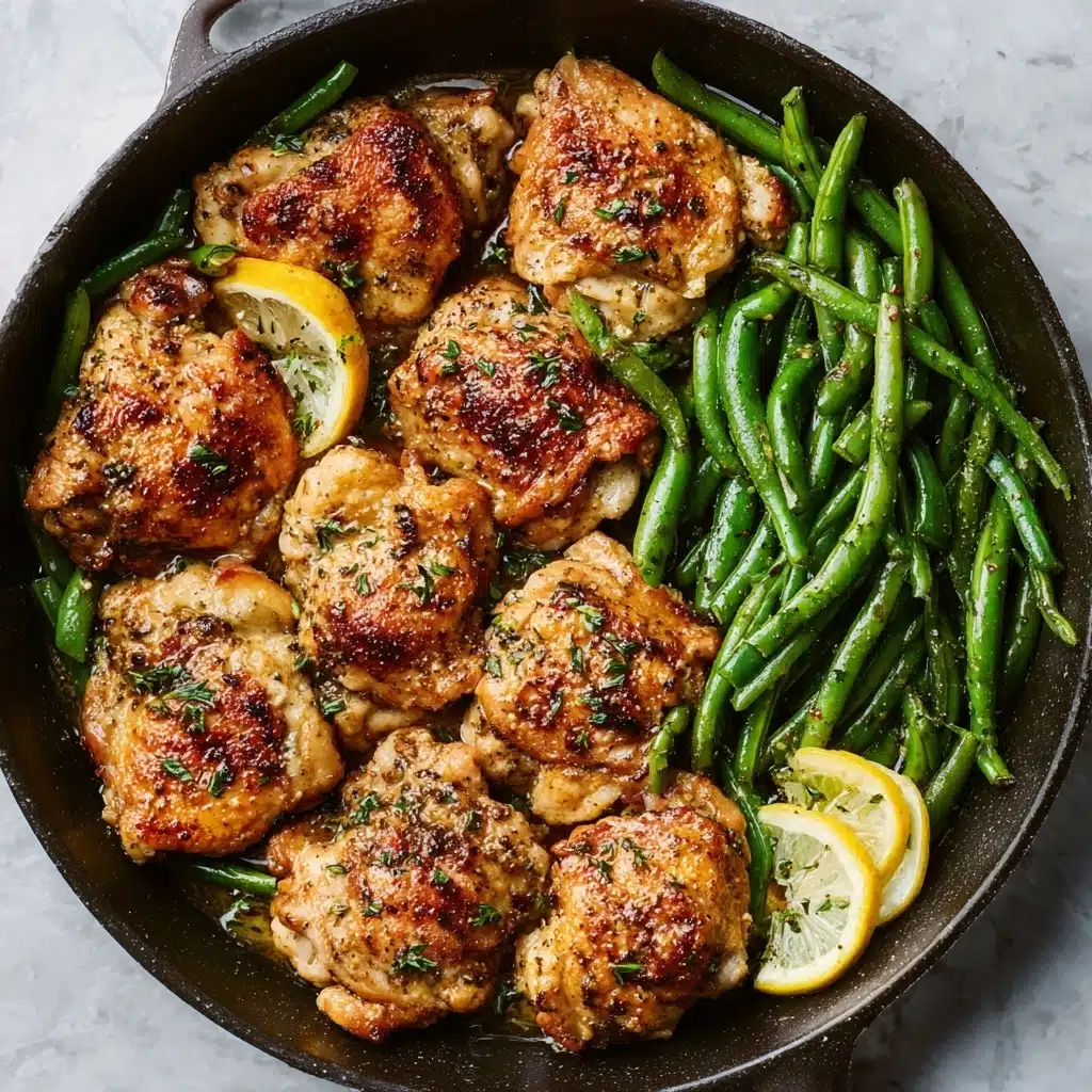 Garlic Butter Chicken Thighs Recipe - Recipe Image