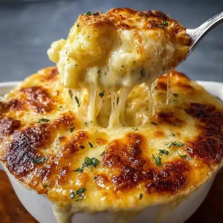 Pour the seafood mixture into a large baking dish Recipe