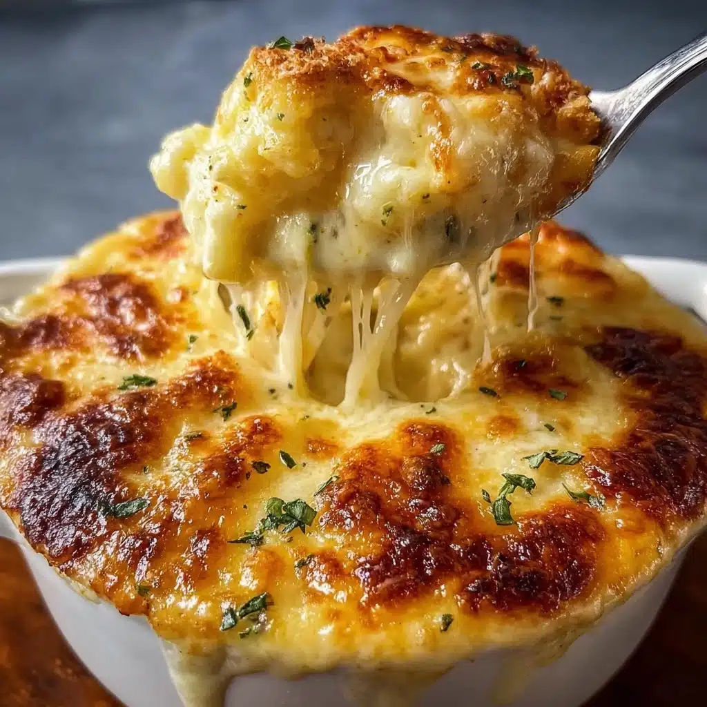 Pour the seafood mixture into a large baking dish Recipe - Recipe Image