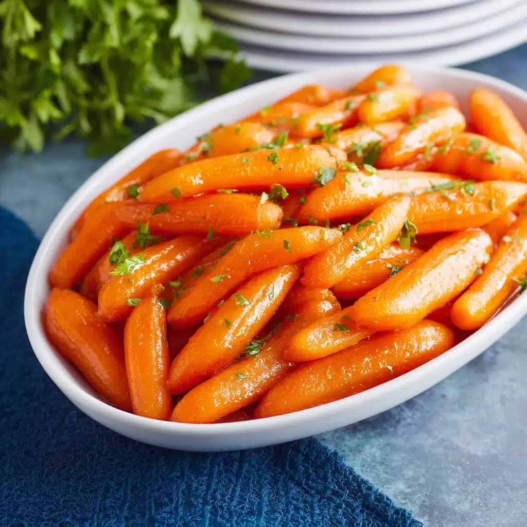 Cooker Maple & Brown Sugar Glazed Carrot Recipe - Recipe Image