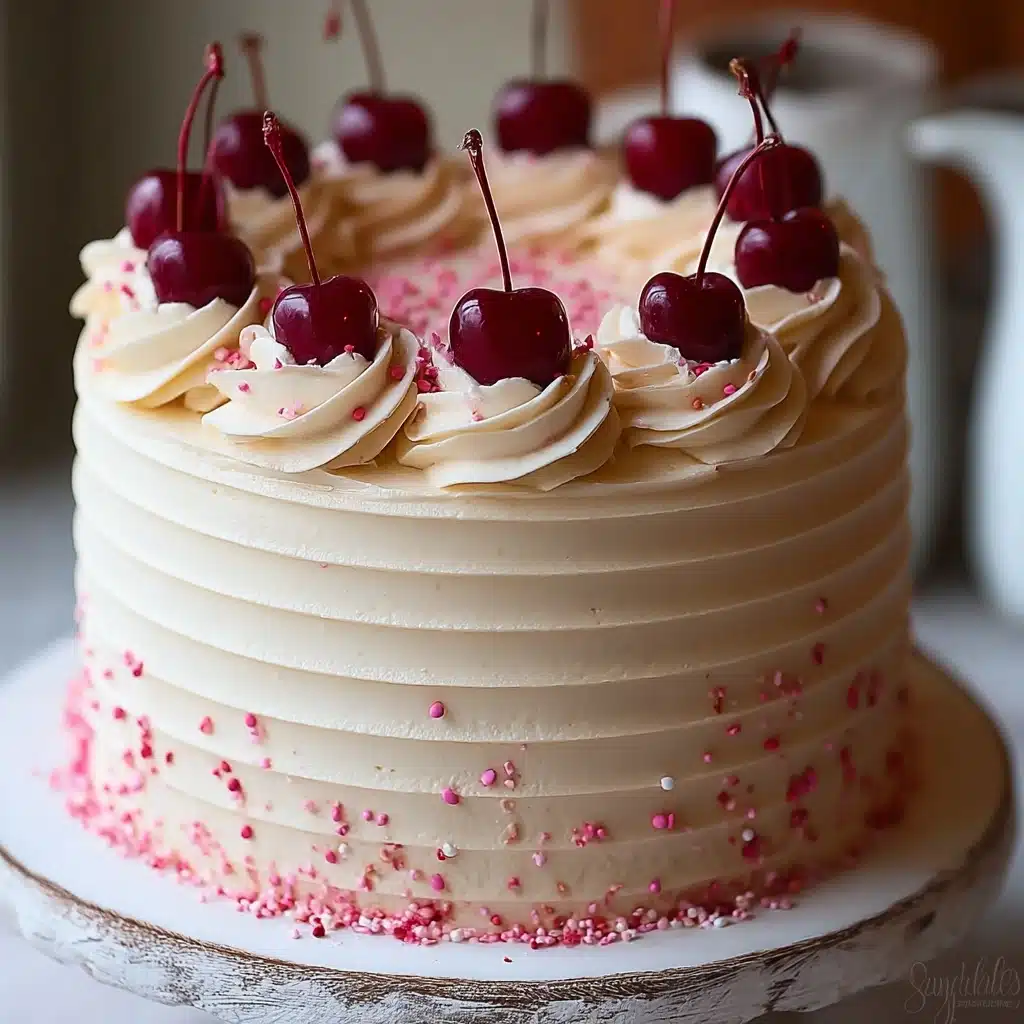 Vintage Maraschino Cherry Cake Recipe - Recipe Image