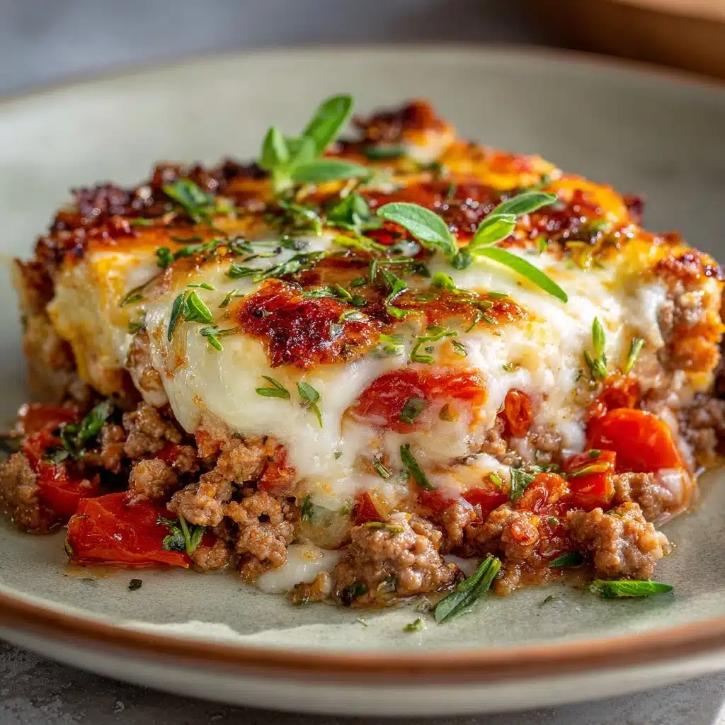 Cheesy Hamburger Rice Casserole Recipe - Recipe Image